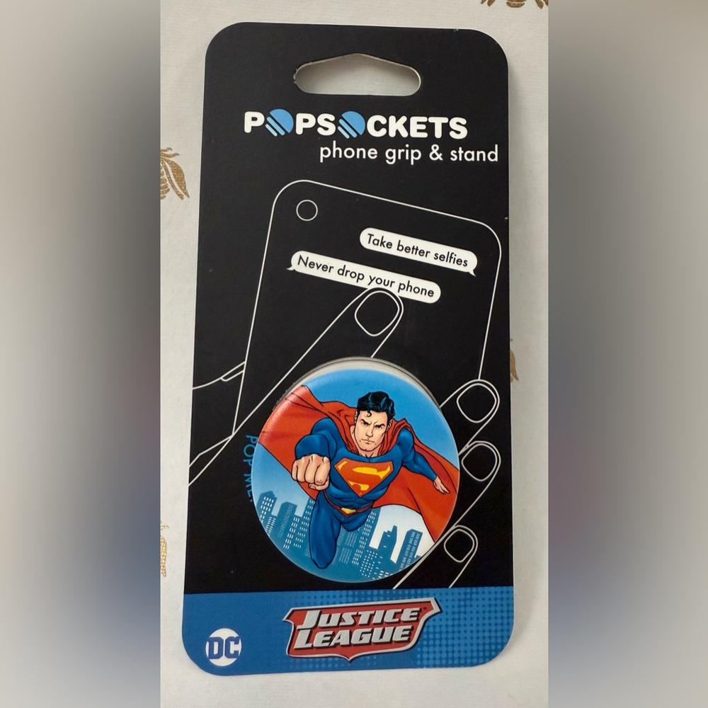 Popsockets SUPERMAN Justice League DC Universal Phone Grip Stand